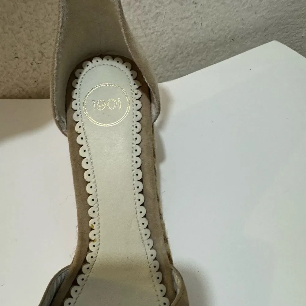 1901 Espadrilles Ankle Strap Sandals, Size 6.5M New